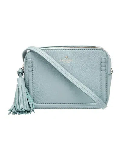 Pre-owned Kate Spade Leather Crossbody Bag In Blue