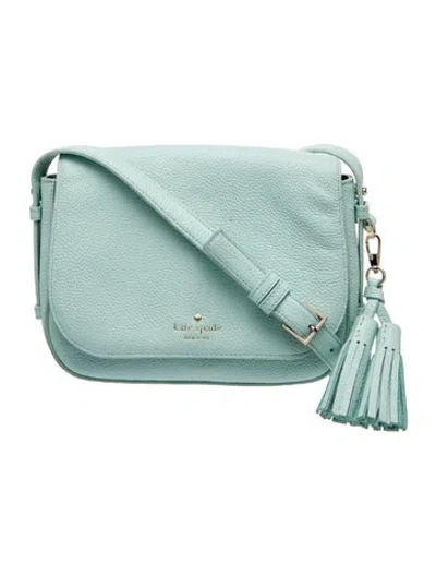 Pre-owned Kate Spade Leather Crossbody Bag In Blue