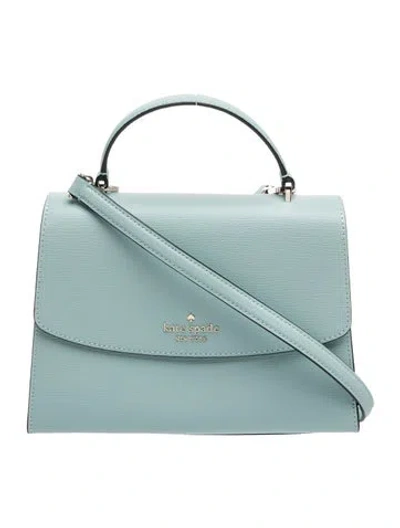 Pre-owned Kate Spade Leather Crossbody Bag In Blue