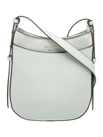 Pre-owned Kate Spade Leather Crossbody Bag In Green
