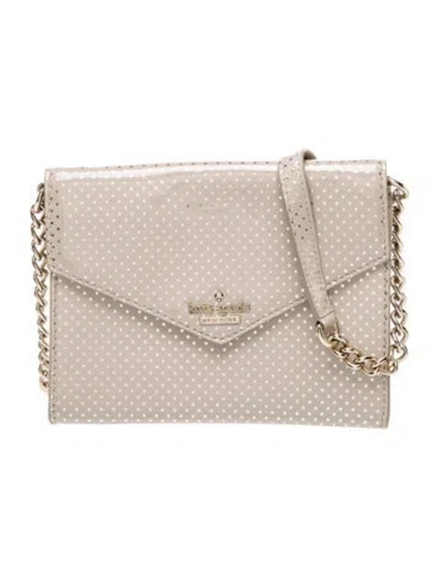 Pre-owned Kate Spade Leather Crossbody Bag In Neutral