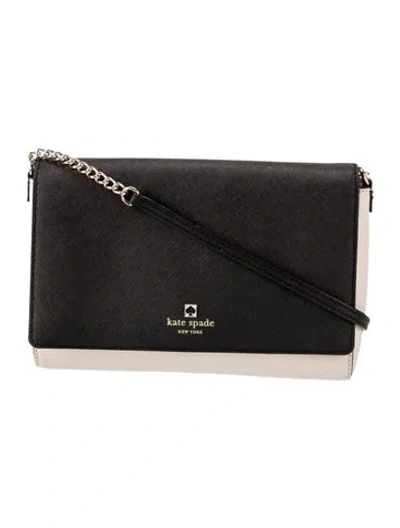 Pre-owned Kate Spade Leather Crossbody Bag In Neutral