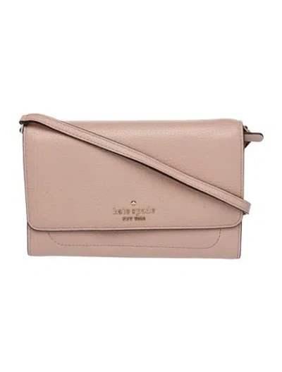 Pre-owned Kate Spade Leather Crossbody Bag In Neutral