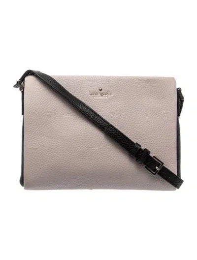 Pre-owned Kate Spade Leather Crossbody Bag In Neutral