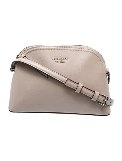 Pre-owned Kate Spade Leather Crossbody Bag In Neutral