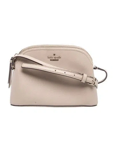 Pre-owned Kate Spade Leather Crossbody Bag In Neutral