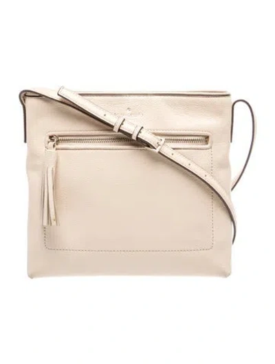 Pre-owned Kate Spade Leather Crossbody Bag In Neutral