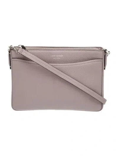 Pre-owned Kate Spade Leather Crossbody Bag In Pink