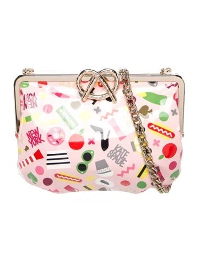 Pre-owned Kate Spade Leather Crossbody Bag In Pink
