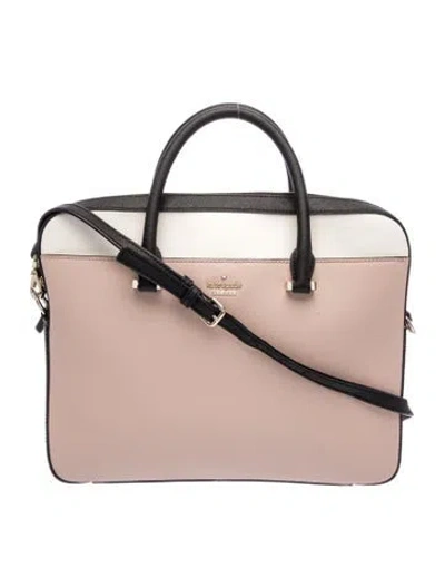 Pre-owned Kate Spade Leather Crossbody Bag In Pink
