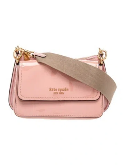 Pre-owned Kate Spade Leather Crossbody Bag In Pink
