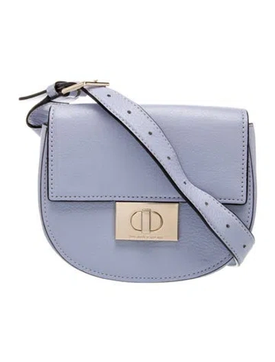 Pre-owned Kate Spade Leather Crossbody Bag In Purple