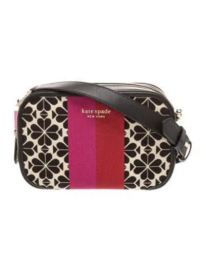 Pre-owned Kate Spade Leather Crossbody Bag W/ Tags In Black