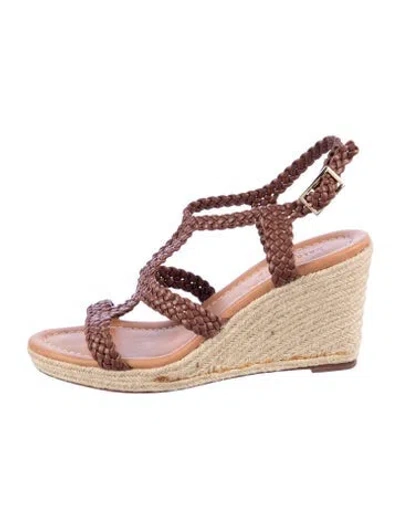 Pre-owned Kate Spade Leather Espadrilles