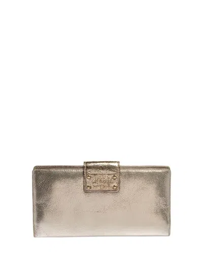 Pre-owned Kate Spade Leather Flap Clutch Bag