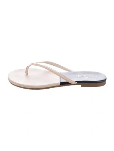 Pre-owned Kate Spade Leather Flip Flops