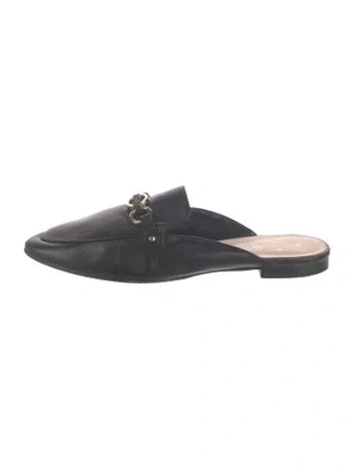 Pre-owned Kate Spade Leather Mules In Blue