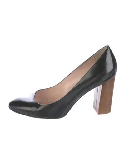 Pre-owned Kate Spade Leather Pumps In Black