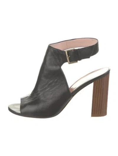 Pre-owned Kate Spade Leather Pumps In Black