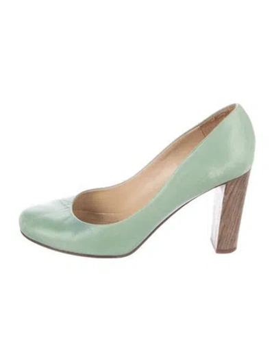 Pre-owned Kate Spade Leather Pumps In Blue