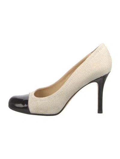 Pre-owned Kate Spade Leather Pumps In Neutral