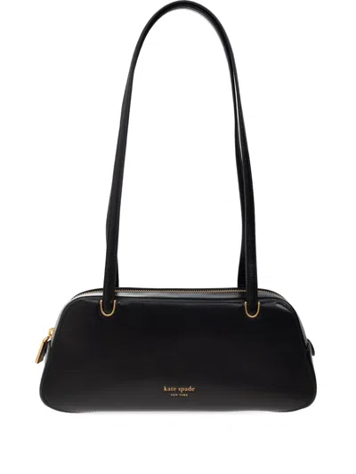 Kate Spade Leather Shoulder Bag In Black