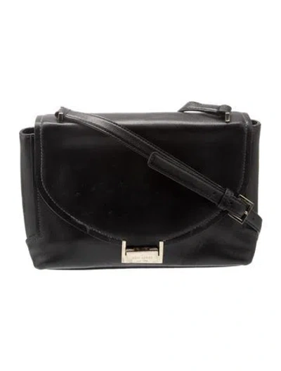 Pre-owned Kate Spade Leather Shoulder Bag In Black