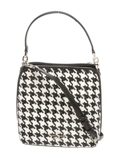 Pre-owned Kate Spade Leather Shoulder Bag In Black