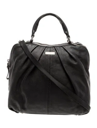 Pre-owned Kate Spade Leather Shoulder Bag In Black