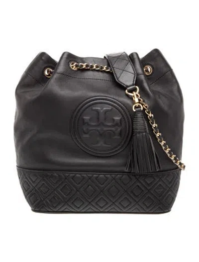 Pre-owned Kate Spade Leather Shoulder Bag In Black