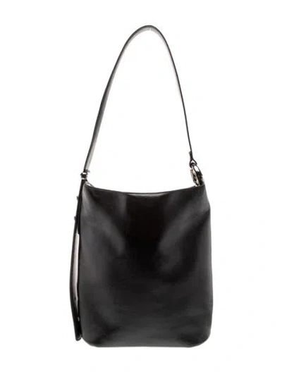 Pre-owned Kate Spade Leather Shoulder Bag In Black