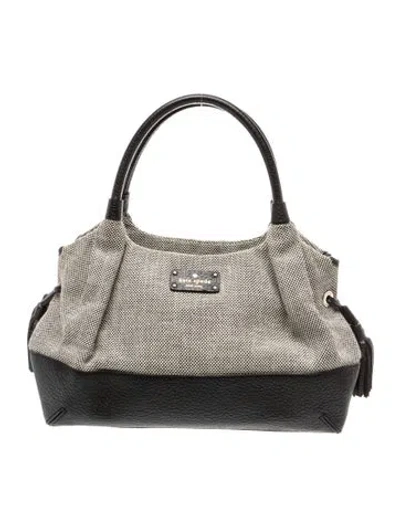 Pre-owned Kate Spade Leather Shoulder Bag In Black