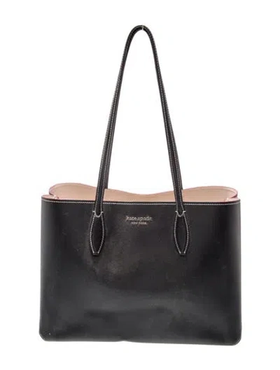 Pre-owned Kate Spade Leather Shoulder Bag In Blue