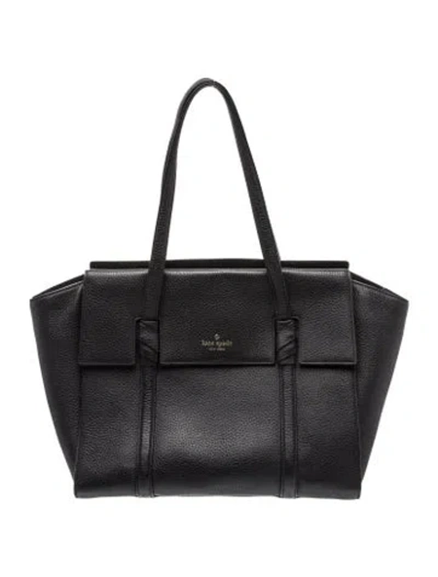 Pre-owned Kate Spade Leather Shoulder Bag In Blue