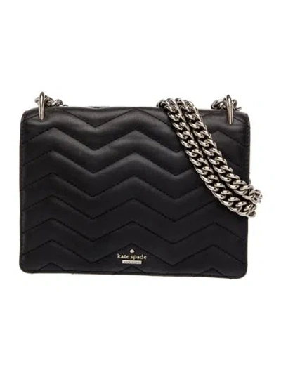 Pre-owned Kate Spade Leather Shoulder Bag In Brown