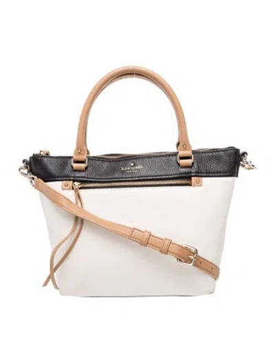 Pre-owned Kate Spade Leather Shoulder Bag In Brown