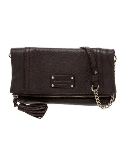 Pre-owned Kate Spade Leather Shoulder Bag In Brown