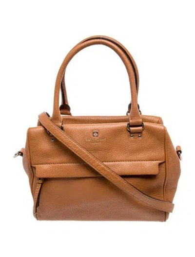 Pre-owned Kate Spade Leather Shoulder Bag In Brown