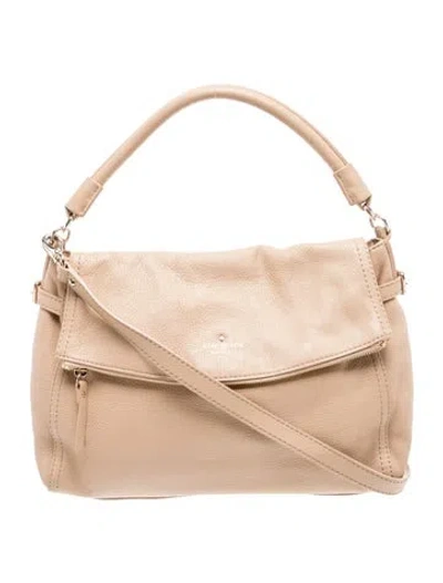 Pre-owned Kate Spade Leather Shoulder Bag In Brown