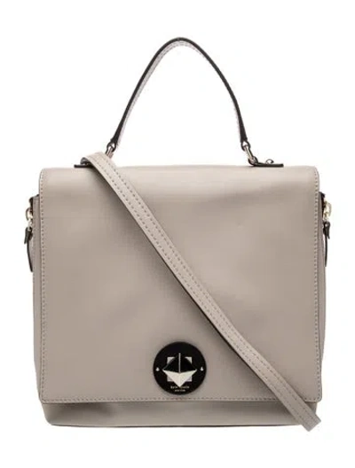 Pre-owned Kate Spade Leather Shoulder Bag In Neutral