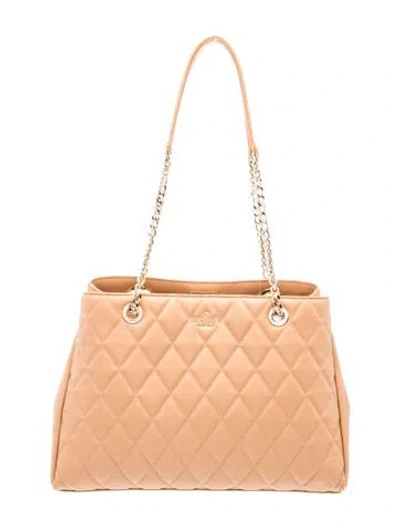 Pre-owned Kate Spade Leather Shoulder Bag In Neutral