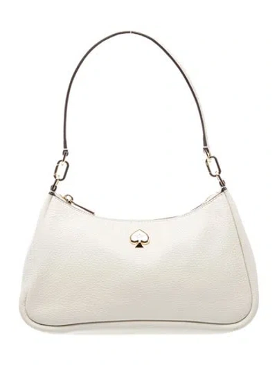 Pre-owned Kate Spade Leather Shoulder Bag In Neutral