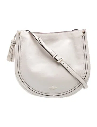 Pre-owned Kate Spade Leather Shoulder Bag In Neutral