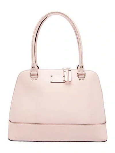 Pre-owned Kate Spade Leather Shoulder Bag In Pink