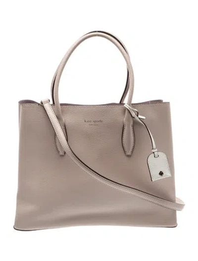 Pre-owned Kate Spade Leather Shoulder Bag In Pink