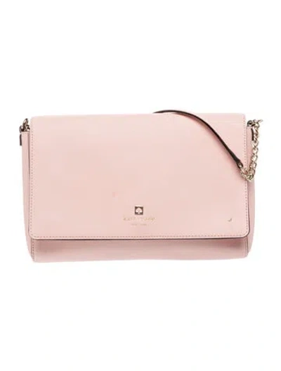 Pre-owned Kate Spade Leather Shoulder Bag In Pink