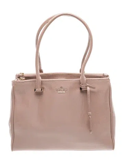 Pre-owned Kate Spade Leather Shoulder Bag In Pink