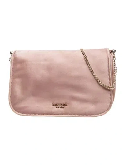 Pre-owned Kate Spade Leather Shoulder Bag In Pink