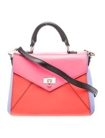 Pre-owned Kate Spade Leather Shoulder Bag In Red