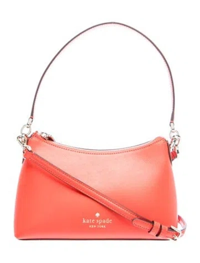 Pre-owned Kate Spade Leather Shoulder Bag In Red